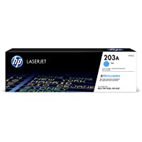 HP 203A CF541A- Cian- Cartucho Tóner Original- de 1.300 páginas- para impresoras HP Color LaserJet Pro serie 254- 280 y…